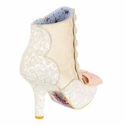 Golden Years -IRREGULAR CHOICE Shop 3081 48L 3 Golden Years Iconic by Irregular Choice Wedding High Heel Victorian Style Ankle Boots e0e93ab6 7c45 450e a986 8982282c5a4d