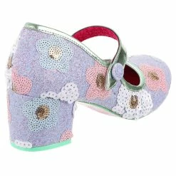 Spoilt Rotten -IRREGULAR CHOICE Shop 3908 04G 3 Spoilt Rotten Iconic Irregular Choice Block Heel Mary Jane Shoes