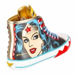 Pride Of Themyscira 25 Pride Of Themyscira -IRREGULAR CHOICE Shop 4125 43A 3 Pride of Themyscira Irregular Choice Justice League Wonder Woman Baseball Boots High Top Trainers a101a204 f940 4123 ad30 546004f8bfb5