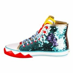 Pride Of Themyscira 24 Pride Of Themyscira -IRREGULAR CHOICE Shop 4125 43A 7 Pride of Themyscira Irregular Choice Justice League Wonder Woman Baseball Boots High Top Trainers 6d101d2a c56e 4dfe a60a 54c8c189e869