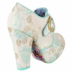 License To Thrill -IRREGULAR CHOICE Shop 4134 03G 3 License To Thrill Iconic by Irregular Choice Bridal High Heel Platform Ankle Boots 0be0c0ea e14e 420c b48f e434755781ff