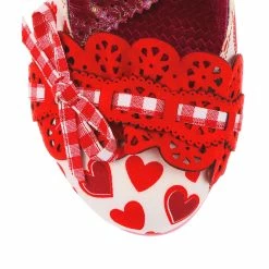 Make My Day -IRREGULAR CHOICE Shop 4135 02AL 5 Make My Day Irregular Choice Red Gingham High Heel 53adb328 55b7 421b 979a 2d8d772755d6