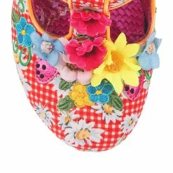 IRREGULAR CHOICE Perfect Poise 24 IRREGULAR CHOICE Perfect Poise -IRREGULAR CHOICE Shop 4135 55C 5 Perfect Poise Irregular Choice Black Gingham Floral High Heels a0e423b5 c9b4 45b3 889f 40af76a0dd3d