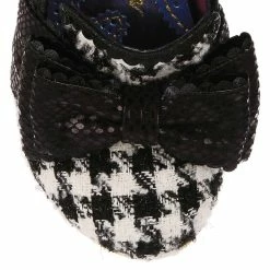 IRREGULAR CHOICE All The Time -IRREGULAR CHOICE Shop 4135 58A 5 All The Time Irregular Choice Houndstooth High Heels 85a5cdc0 a13e 4a16 9650 ec2765e52a15