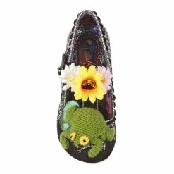 IRREGULAR CHOICE Lily Leapfrog -IRREGULAR CHOICE Shop 4135 67A 4 Lily Leapfrog Irregular Choice Crochet Frog Mary Jane High Heels 1675abc1 4fea 45a8 98e5 e35ae3c4500f