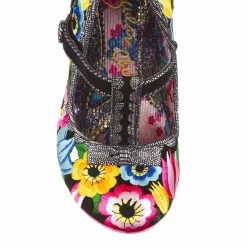 IRREGULAR CHOICE Pretty Pansy -IRREGULAR CHOICE Shop 4135 70B 5 Pretty Pansy Irregular Choice Black T Bar High Heel Shoes 8c6e75ba c555 4ef2 9216 df5ed62715a2