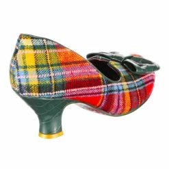 Dazzle Razzle -IRREGULAR CHOICE Shop 4136 04CG 3 Dazzle Razzle Iconic by Irregular Choice Plaid Tartan Preppy Mid Heel Shoes b5edde29 5a31 4cd9 ad0f dfe43c5d9b27