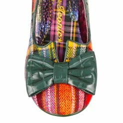 Dazzle Razzle -IRREGULAR CHOICE Shop 4136 04CG 5 Dazzle Razzle Iconic by Irregular Choice Plaid Tartan Preppy Mid Heel Shoes 9aa61d4d 81aa 4ba5 a100 ebcd94200584