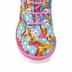 Karrie Okey -IRREGULAR CHOICE Shop 4206 01H 4 Karrie Okay Iconic by Irregular Choice High Heel Platform Lace Up Boots 346acc95 2a54 42a9 8c90 ccccfb883b6a