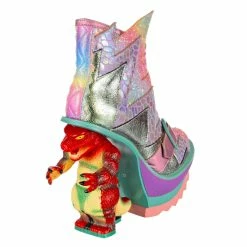 IRREGULAR CHOICE Roary -IRREGULAR CHOICE Shop 4224 05B 4 Roary Irregular Choice Dinosaur Concept Heel Pink Pastel High Heel Platform Shoes 961a20aa 2ffb 4aa5 b355 52b3b0742cfb