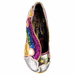 IRREGULAR CHOICE Summer Showers -IRREGULAR CHOICE Shop 4255 101B 4 Summer Showers Irregular Choice Bright Rainbow Mid Heel Shoes b2aa79b3 148a 46a8 a718 ba76f4952015