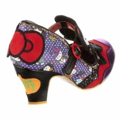 Kitty Costume Party -IRREGULAR CHOICE Shop 4255 102A 3 Kitty Costume Party Irregular Choice X Sanrio Hello Kitty Halloween Mid Heel T Bar Strap Shoes