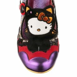 Kitty Costume Party -IRREGULAR CHOICE Shop 4255 102A 5 Kitty Costume Party Irregular Choice X Sanrio Hello Kitty Halloween Mid Heel T Bar Strap Shoes