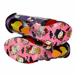 Kitty Costume Party -IRREGULAR CHOICE Shop 4255 102A 7 Kitty Costume Party Irregular Choice X Sanrio Hello Kitty Halloween Mid Heel T Bar Strap Shoes 26ddbddb 88df 489c 9d0f cb556cc0f38f