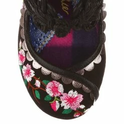 IRREGULAR CHOICE Cherry Blossoming -IRREGULAR CHOICE Shop 4255 90A 5 Cherry Blossoming Irregular Choice Mid Heel Shoes