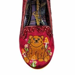 IRREGULAR CHOICE Boo Boo Bear -IRREGULAR CHOICE Shop 4329 96A 5 Boo Boo Bear Irregular Choice Slip On Bear Ballet Flats