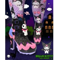 Kuromi Cutie -IRREGULAR CHOICE Shop 4375 01A kuromi cutie GSTIGHTS07A creepy kuromi tights 2