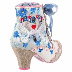 IRREGULAR CHOICE The Power Of Dove 22 IRREGULAR CHOICE The Power Of Dove -IRREGULAR CHOICE Shop 4405 20A 3 The Power of Dove Irregular Choice Bridal Mid Heel Ankle Boots 1d8d3290 f938 4d75 aa7e 100b8119188c