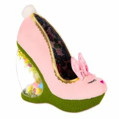 Hop 2 It -IRREGULAR CHOICE Shop 4435 04C 7 Hop 2 It Iconic by Irregular Choice Bunny Rabbit Glass Globe High Heel Shoes 8a8ea0b1 4a87 4eb6 b012 f33d1838048b
