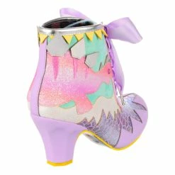 IRREGULAR CHOICE Cutie Saurus 22 IRREGULAR CHOICE Cutie Saurus -IRREGULAR CHOICE Shop 4465 26A 3 Cutie Saurus Irregular Choice Dinosaur Mid Heel Ankle Boots