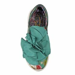 Ragtime Ruffle 24 Ragtime Ruffle -IRREGULAR CHOICE Shop 4473 22H 4 Ragtime Ruffle Irregular Choice Black and White Slip On Trainers