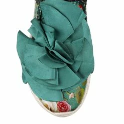 Ragtime Ruffle 23 Ragtime Ruffle -IRREGULAR CHOICE Shop 4473 22H 5 Ragtime Ruffle Irregular Choice Black and White Slip On Trainers