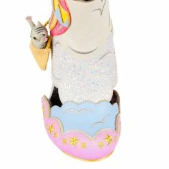 IRREGULAR CHOICE Up Up And Miaow Away -IRREGULAR CHOICE Shop 4606 05A 5 Up Up and Miaow Away Irregular Choice Cat Hot Air Balloon Mid Heel Boots