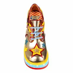 Amazonian Warrior -IRREGULAR CHOICE Shop 4648 04A 4 Amazonian Warrior Irregular Choice Justice League Wonder Woman Lace Up Chunky Heel Platform Shoes 57b0f1c0 a7a5 4957 989d d80a49dba3ab