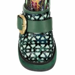 IRREGULAR CHOICE Side Hustle -IRREGULAR CHOICE Shop 4648 07B 5 Side Hustle Irregular Choice Chunky Backless Sandals Laser Cut Clogs 854edf12 c2c5 421e 8207 87b67037c25d 1