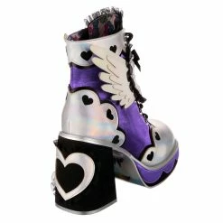 IRREGULAR CHOICE Heart Way There 22 IRREGULAR CHOICE Heart Way There -IRREGULAR CHOICE Shop 4649 07B 3 Heart Way There Irregular Choice Platform Pastel Winged Heart High Heel Boots 7cf398c7 219c 4e5f 8cc9 eef445cbeb67
