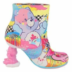 IRREGULAR CHOICE Murwalls Of Love -IRREGULAR CHOICE Shop 4650 01A 2 MurWalls of Love Irregular Choice Care Bears Concept Heel Boots Customised 0d4fb1f0 fed5 4461 9b55 b9aec6c7f341