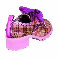IRREGULAR CHOICE Class Act -IRREGULAR CHOICE Shop 4658 03B 3 Class Act Irregular Choice Mid Heel Chunky Lace Up Tartan Shoes bbd4906d 4796 4db9 b61a 0cf934c41c33