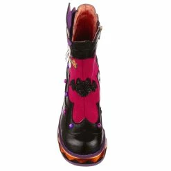 Hello Witchy 23 Hello Witchy -IRREGULAR CHOICE Shop 4663 07A 4 Hello Witchy Irregular Choice X Sanrio Hello Kitty Halloween Chunky Platform Ankle Boots