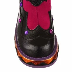 Hello Witchy 24 Hello Witchy -IRREGULAR CHOICE Shop 4663 07A 5 Hello Witchy Irregular Choice X Sanrio Hello Kitty Halloween Chunky Platform Ankle Boots