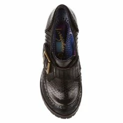 IRREGULAR CHOICE Step To It -IRREGULAR CHOICE Shop 4666 01C 4 Step To It Irregular Choice Curved High Heels