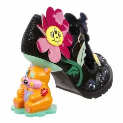 IRREGULAR CHOICE Evil Daisy -IRREGULAR CHOICE Shop 4671 01B 4 Evil Daisy Irregular Choice Busted Bear Heel T Bar Shoes 558de75f 2aca 45b6 84fe 61b4ef10bbd1