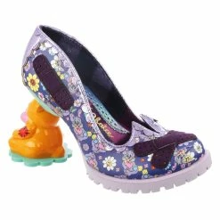 IRREGULAR CHOICE Shop -IRREGULAR CHOICE Shop 4671 02C 2 Evil Daisy Irregular Choice Busted Bear Heel Shoes