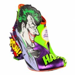 Deadly Duo -IRREGULAR CHOICE Shop 4673 01A 1 Deadly Duo Irregular Choice Justice League Batman The Joker Concept Heel Ankle Boots 281f32ac e782 4fea 8e22 6fe012052c9f