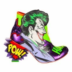 Deadly Duo -IRREGULAR CHOICE Shop 4673 01A 2 Deadly Duo Irregular Choice Justice League Batman The Joker Concept Heel Ankle Boots 61df705b 489e 4355 a657 b351b28a35d7