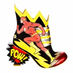 Chasing Justice 24 Chasing Justice -IRREGULAR CHOICE Shop 4674 01A 2 Chasing Justice Irregular Choice Justice League The Flash Pop Art Concept Heel Ankle Boots c44b628f 48f9 4018 8989 7d033ab6b4d5