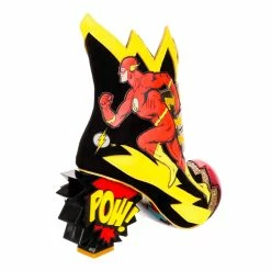 Chasing Justice 25 Chasing Justice -IRREGULAR CHOICE Shop 4674 01A 3 Chasing Justice Irregular Choice Justice League The Flash Pop Art Concept Heel Ankle Boots 49f2e603 0950 4380 9971 e75a80c8fe30