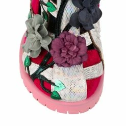 IRREGULAR CHOICE Garden Fence -IRREGULAR CHOICE Shop 4688 01A 5 Garden Fence Irregular Choice Bird Concept Heel Floral High Heel Boots 4451f39d a474 4916 9795 ecf75e79f509