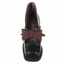 IRREGULAR CHOICE Aw Shucks 7 IRREGULAR CHOICE Aw Shucks -IRREGULAR CHOICE Shop 4710 02A 4 Aw Shucks Irregular Choice Black SquaretoeCurvy High Heels jpg