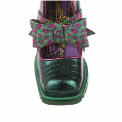 IRREGULAR CHOICE Aw Shucks -IRREGULAR CHOICE Shop 4710 02A 5 Aw Shucks Irregular Choice Emerald Green Snub Nosed Curved High Heels f77d23f1 ac6c 4a83 a2d0 bf004a808128