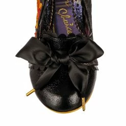 IRREGULAR CHOICE Fall Calls -IRREGULAR CHOICE Shop 4714 01B 5 Fall Calls Irregular Choice Autumn Curved Mid Heels 1bb14d45 a03b 41e7 968b 1731d28a93c7