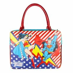 Defenders Of Justice Bag -IRREGULAR CHOICE Shop B158 05A 2 Defenders Of Justice Bag Irregular Choice Justice League Superman Wonder Woman Large Handbag d2ba5da6 bf89 4817 a7ff 35972044b4f1